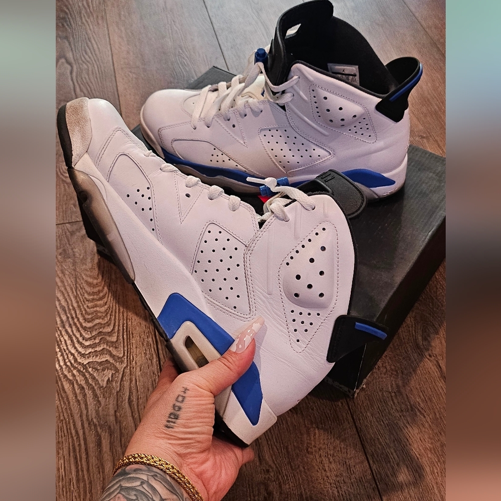 Air Jordan Retro 6 Sport Blue (2014)